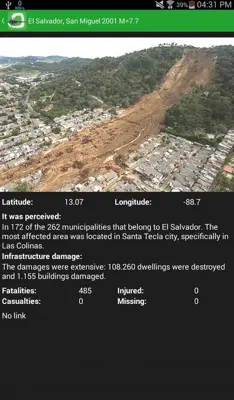 R-Sismo android App screenshot 0