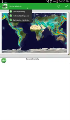 R-Sismo android App screenshot 2