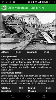 R-Sismo android App screenshot 7